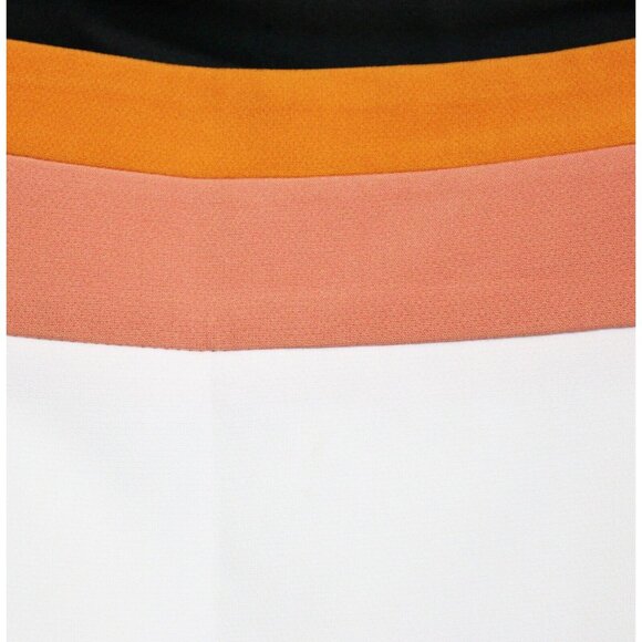 Eva Mendes Pencil Skirt sz 14 Knee Length White Sunrise Beach Party Spring Lined - Picture 2 of 7